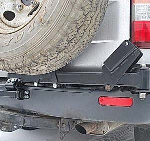 K20010L Калитка под запаску лев. (станд. бампер)